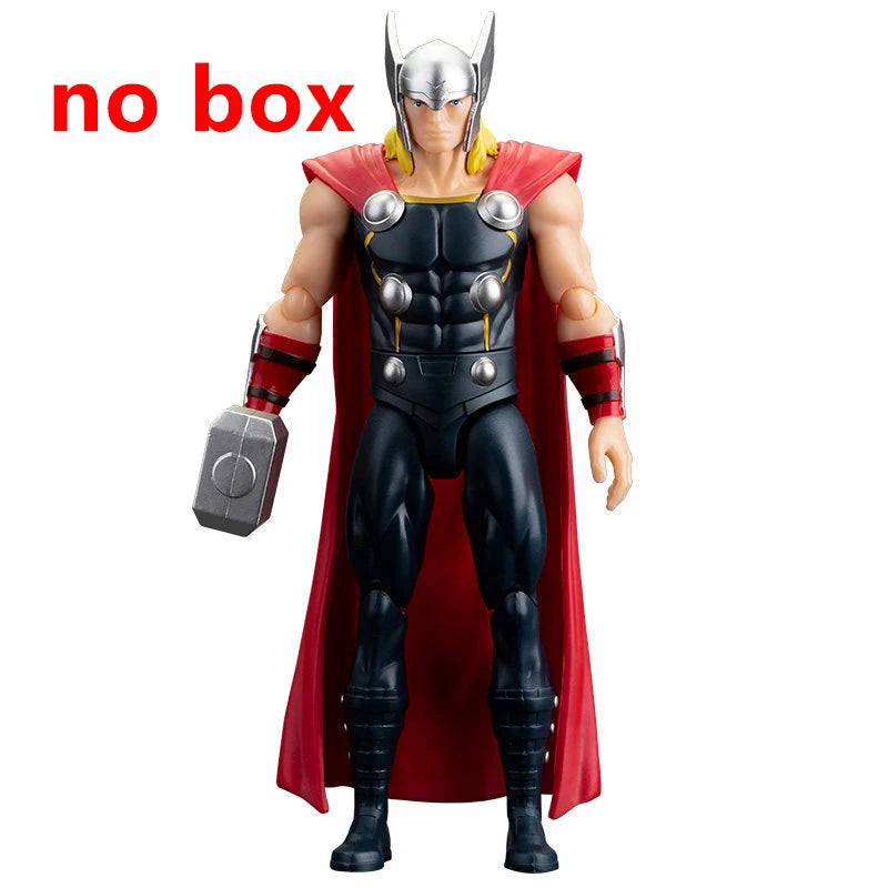 Coffret Avengers - Collection Multi-Personnages Iron Man Thor Hulk Spider-Man 18cm