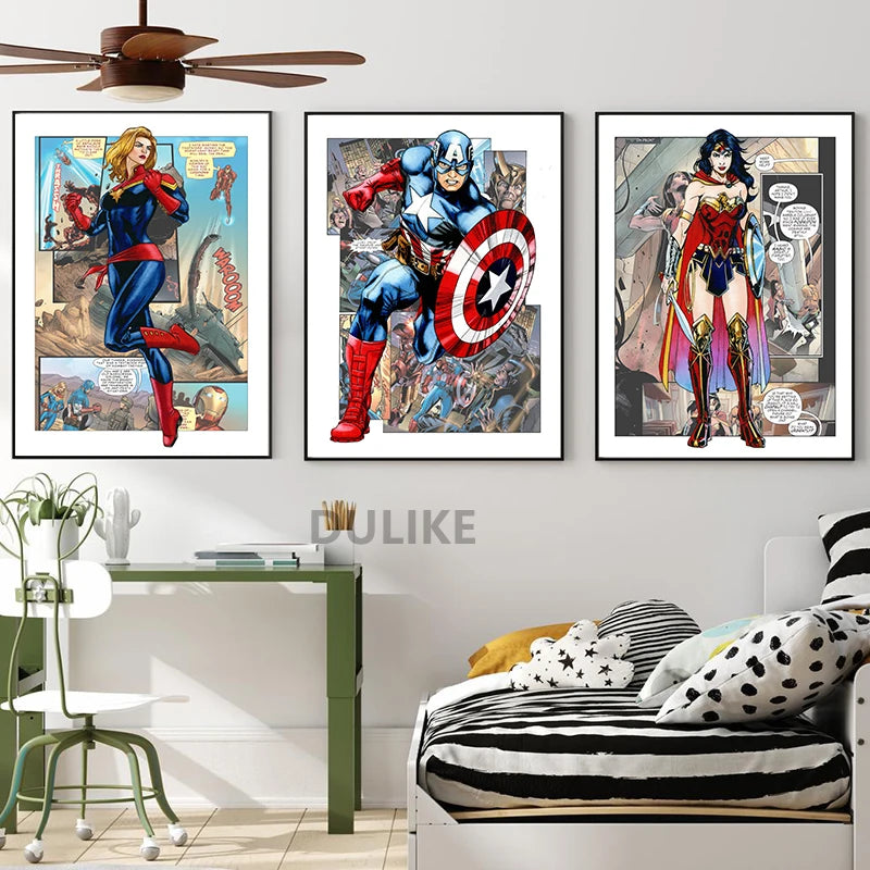 Poster Hulk - Bande Dessinée