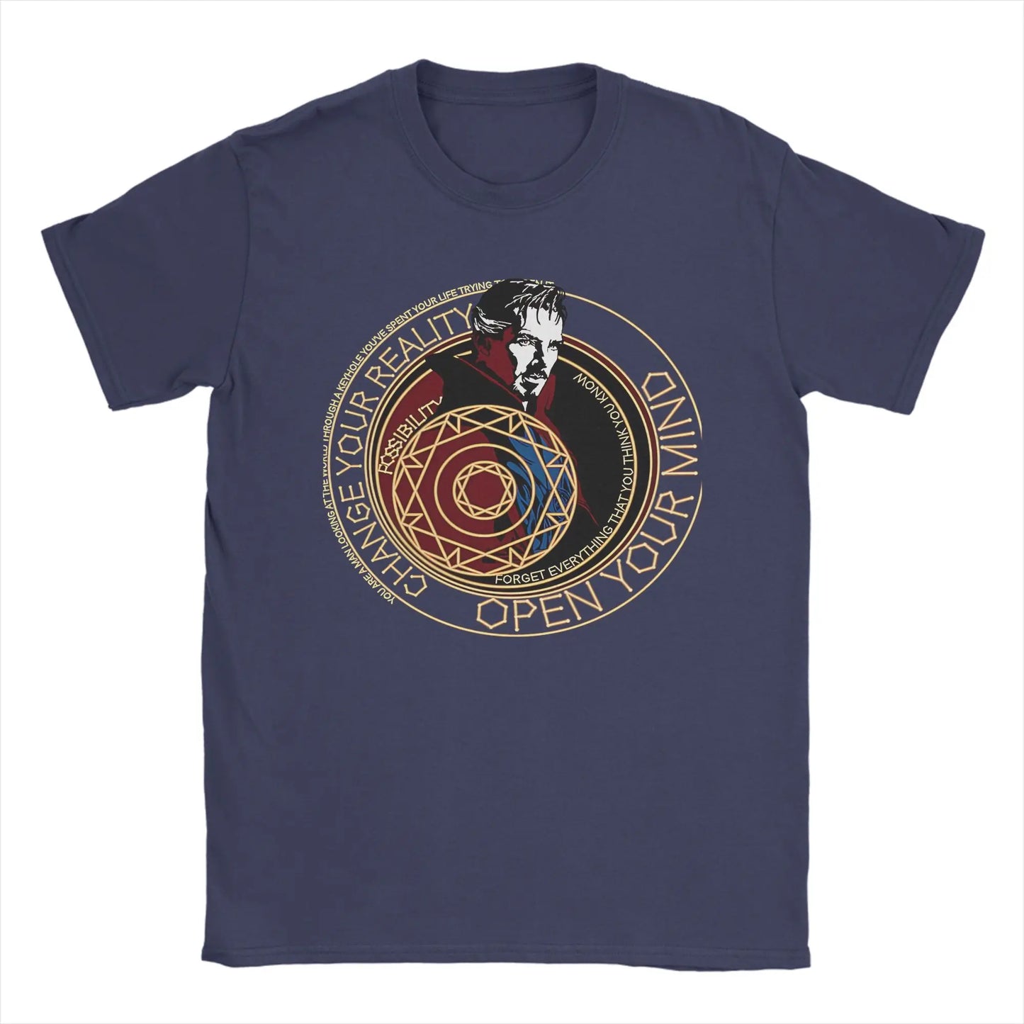 T-Shirt Doctor Strange - Cercle Mystique Change Your Reality Homme