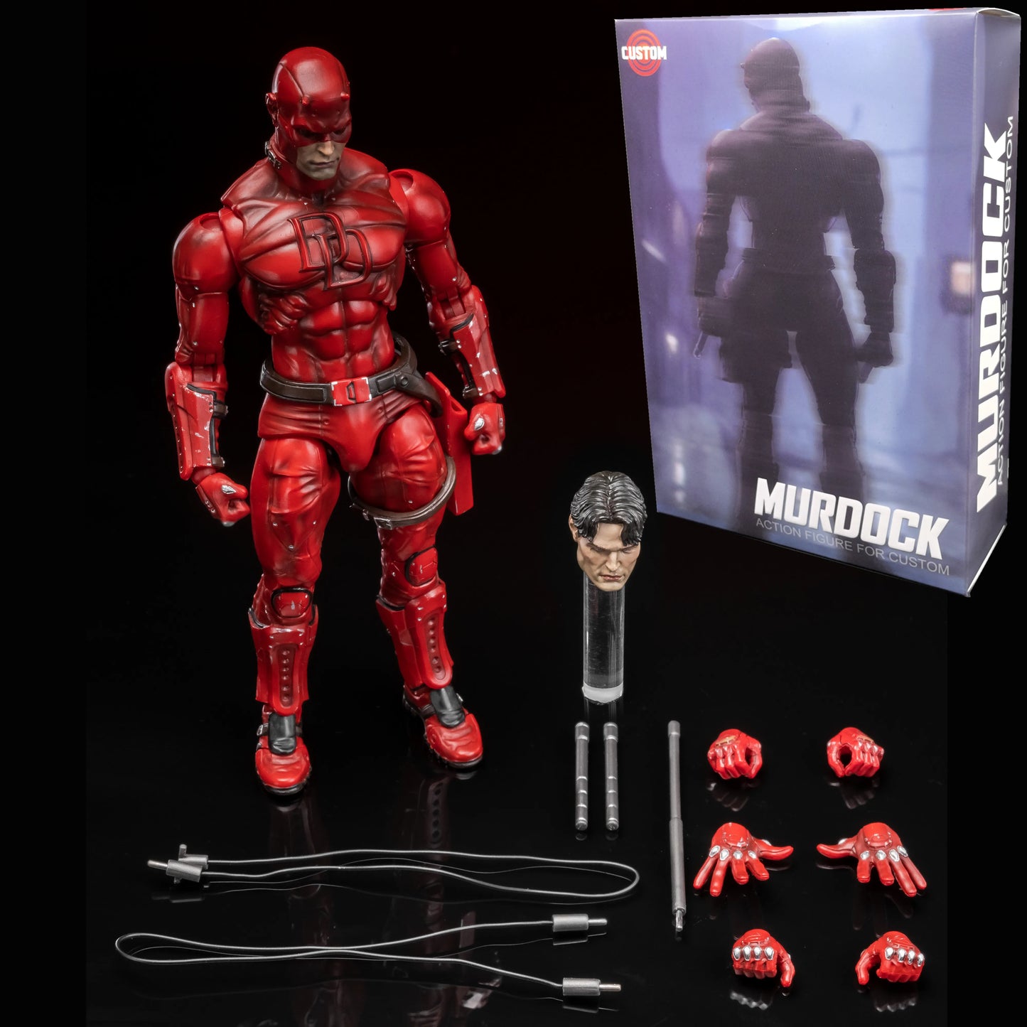 Figurine Daredevil - Costume Rouge Classique