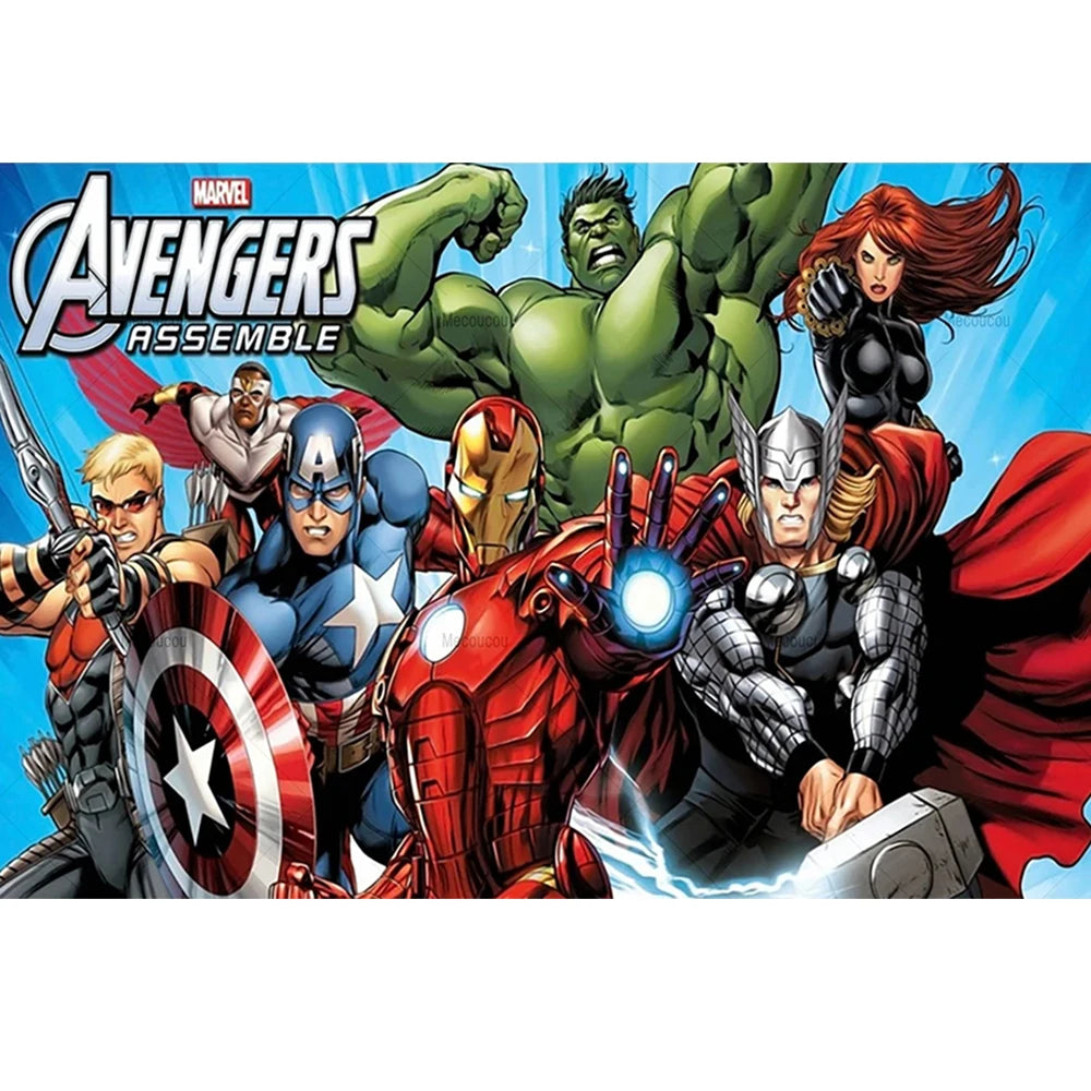 Poster Avengers Assemble - Logo Classique