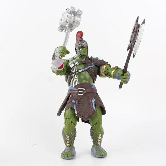 Figurine Loki - Sceptre et Armure Verte