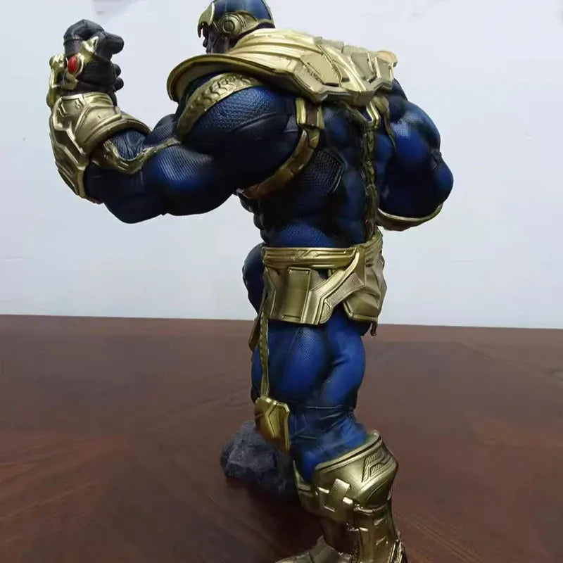 Statue Thanos GK - Gantelet Infini Lumineux Décor Ruines