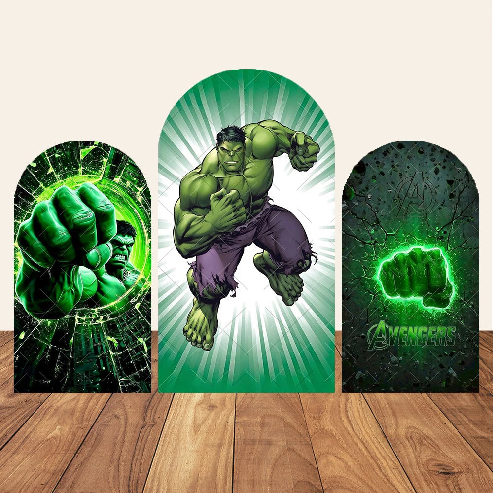 Fond de Fête Arche Avengers Iron Man - Vol Paume Tendue
