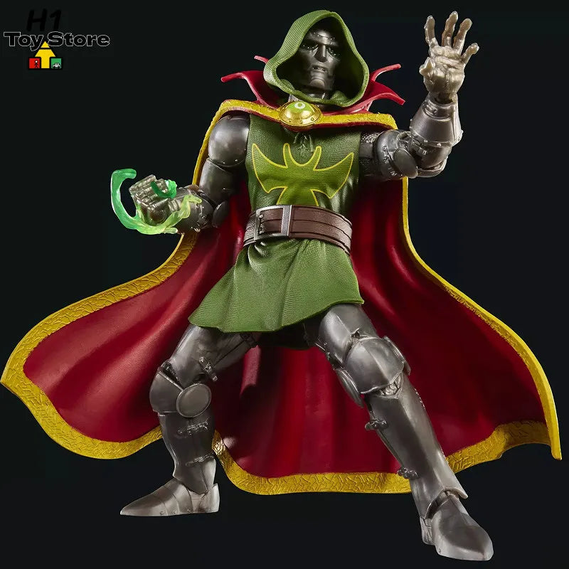 Figurine Marvel Legends Doctor Doom - Échelle 1/12 Effets Magiques Verts