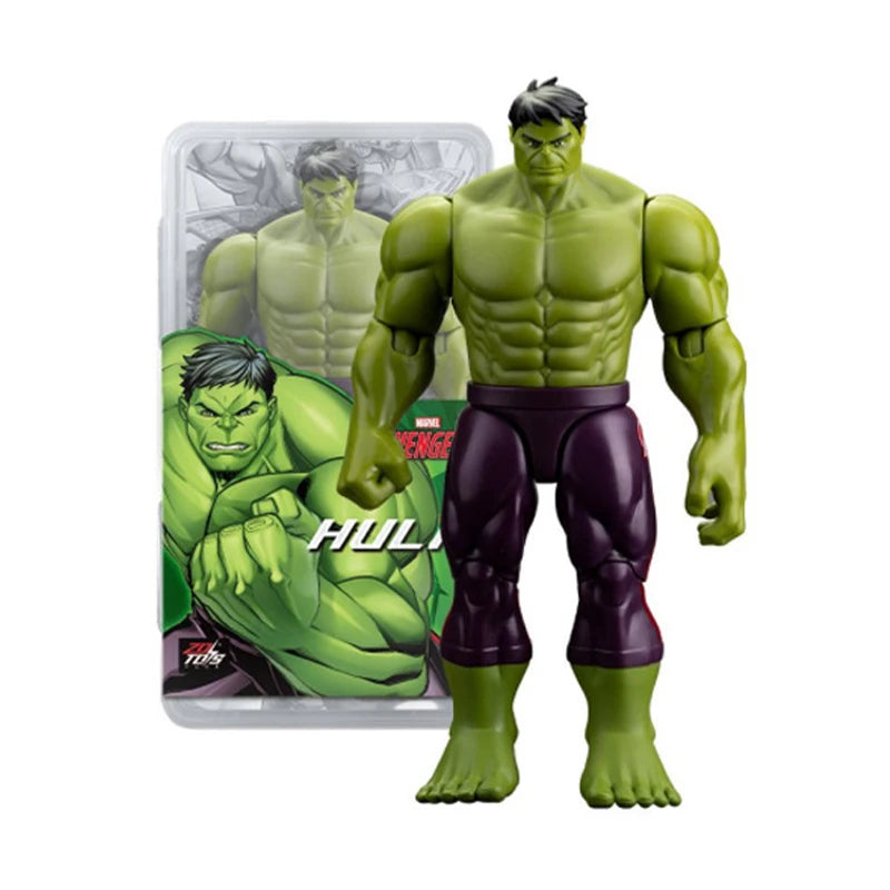Coffret Avengers - Collection Multi-Personnages Iron Man Thor Hulk Spider-Man 18cm