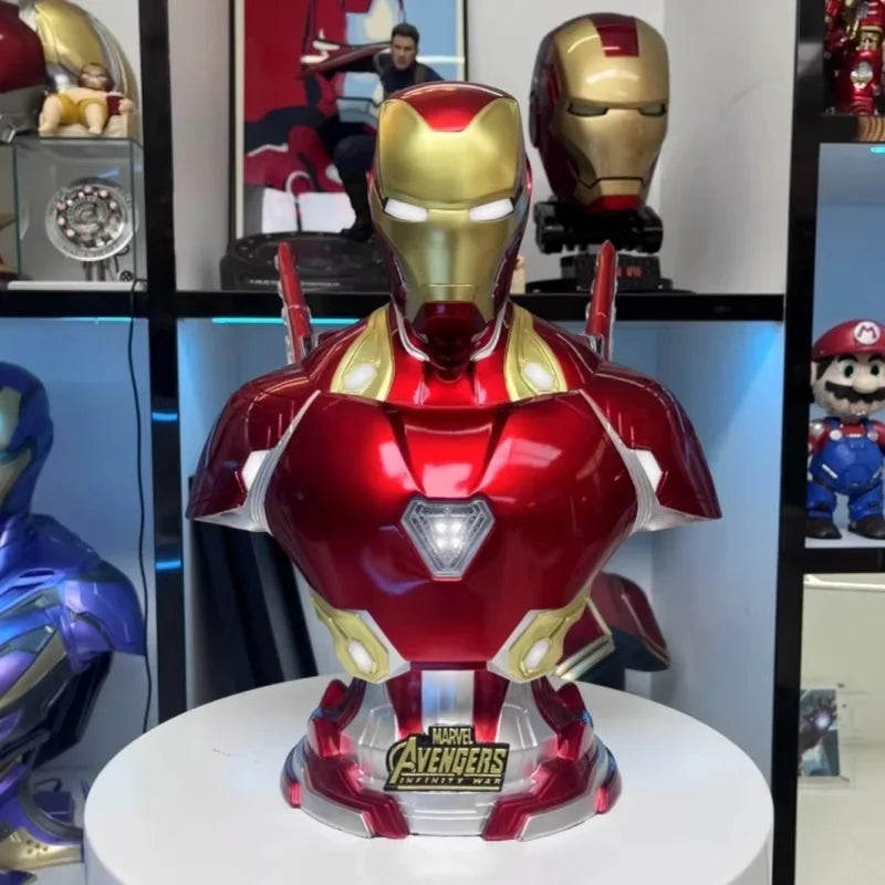 Buste Lumineux Avengers Iron Man - Classique Socle Avengers