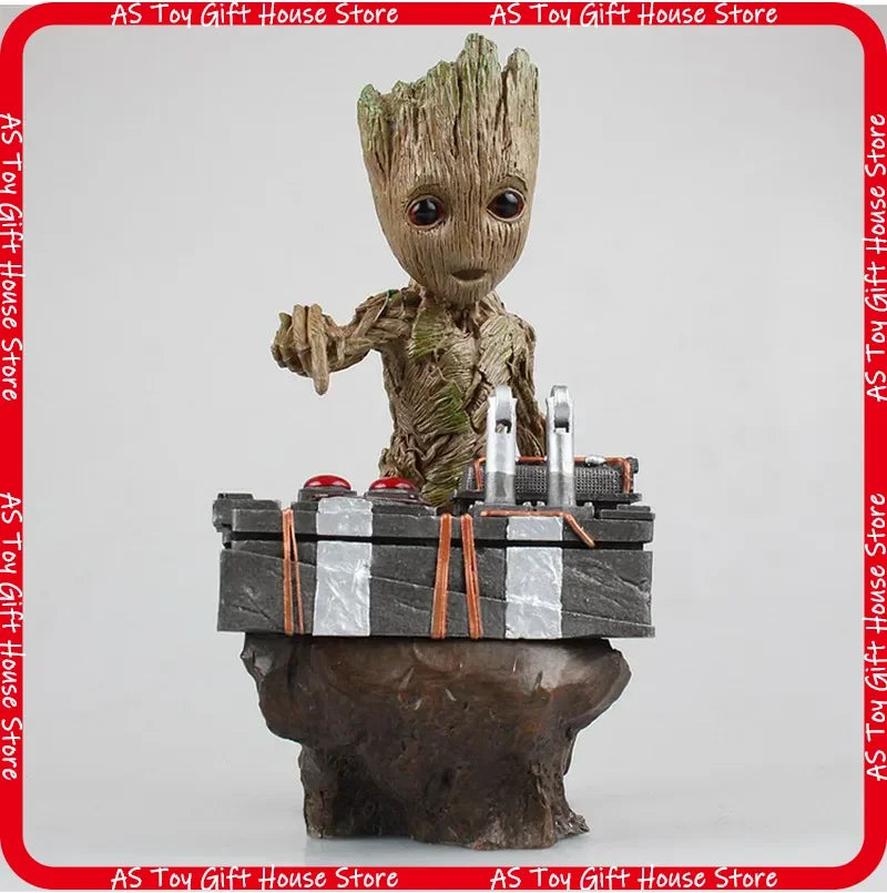 Statue Hot Toys Baby Groot - Bouton Detonateur PVC