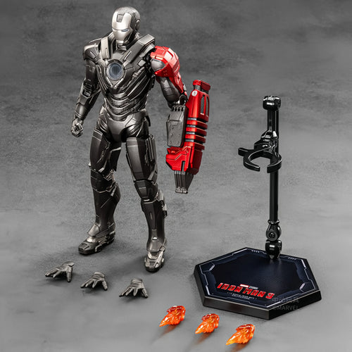 Figurine ZD Toys Iron Man MK18 - Bras Canon Variante 4