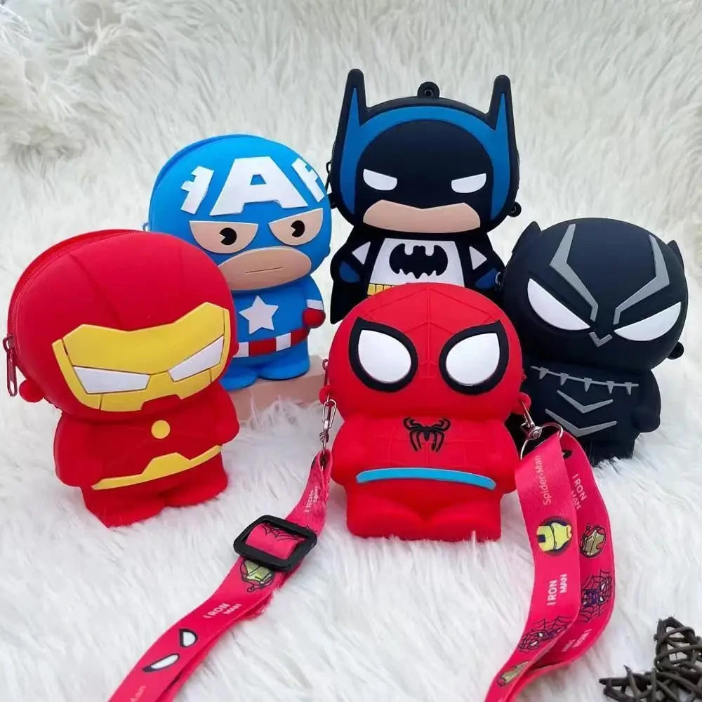 Sac Bandoulière Figurine Avengers Captain America - Bleu