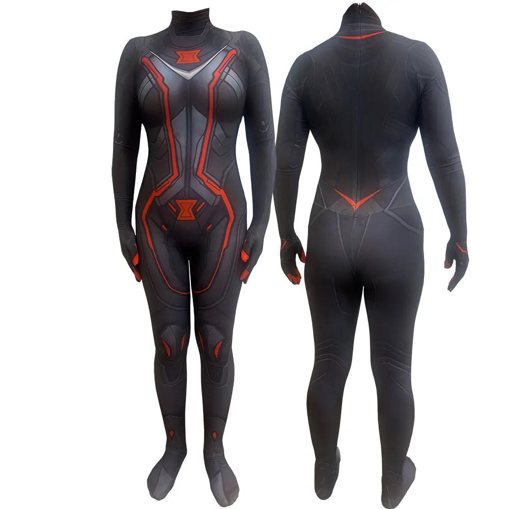 Combinaison Avengers Black Widow - Cosplay Zentai 3D Femme