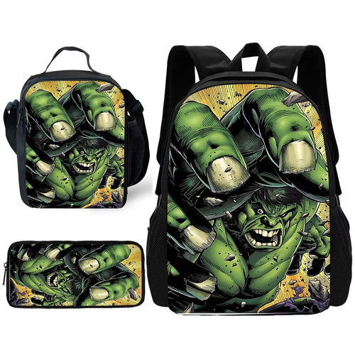 Ensemble Sac à Dos Hulk - Poings Destructeurs Style Comic