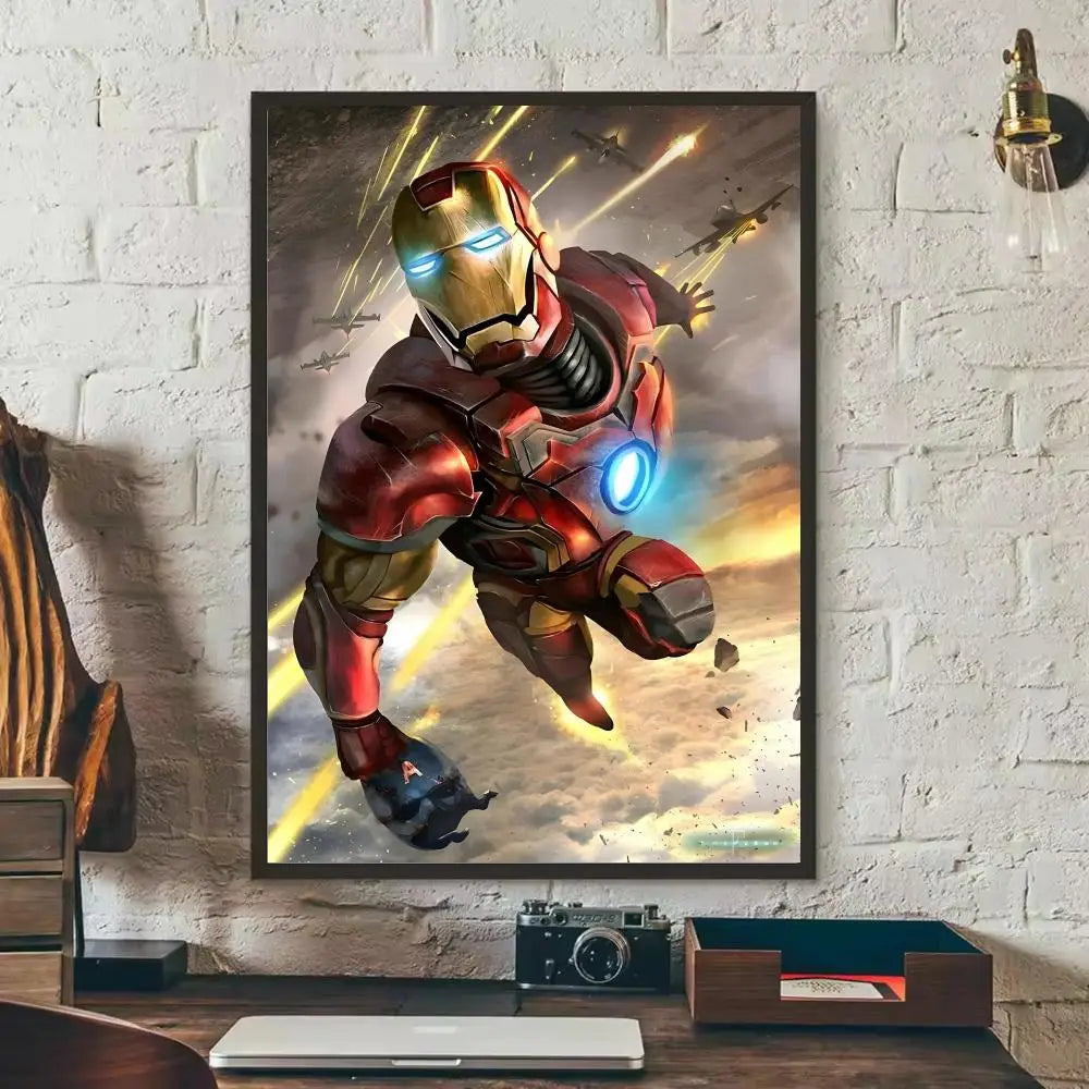 Sticker Iron Man - Silhouette Nocturne