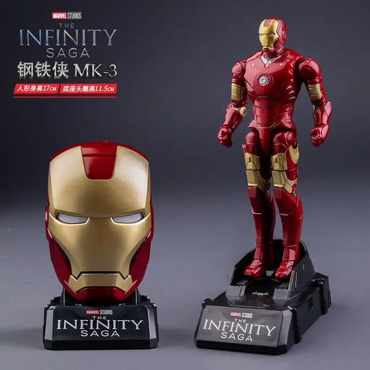 Figurine Iron Man MK3 avec Casque - Infinity Saga Collection