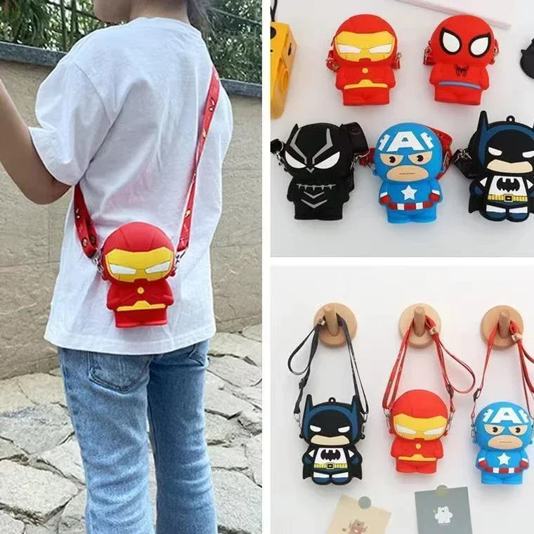 Sac Bandoulière Figurine Avengers Captain America - Bleu