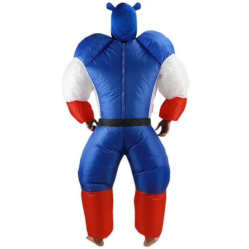 Costume Gonflable Avengers Captain America