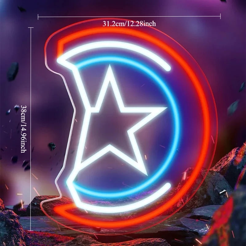 Néon LED Avengers Thor - Marteau Mjolnir