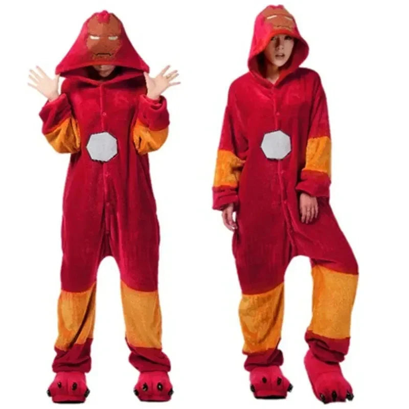 Pyjama Iron Man - Combinaison Kigurumi à Capuche