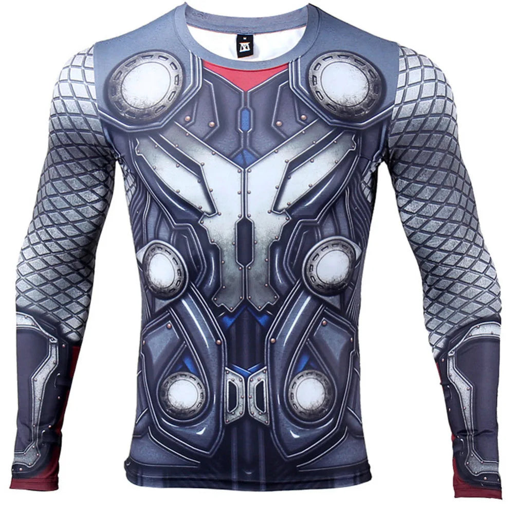 T-Shirt Avengers Thor 3D - Rouge