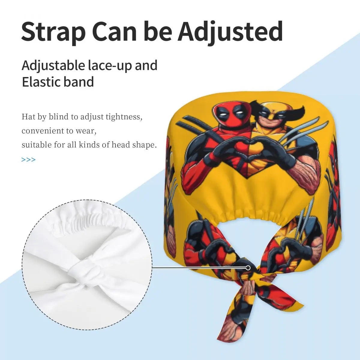 Bandana Deadpool - Bleu Marine
