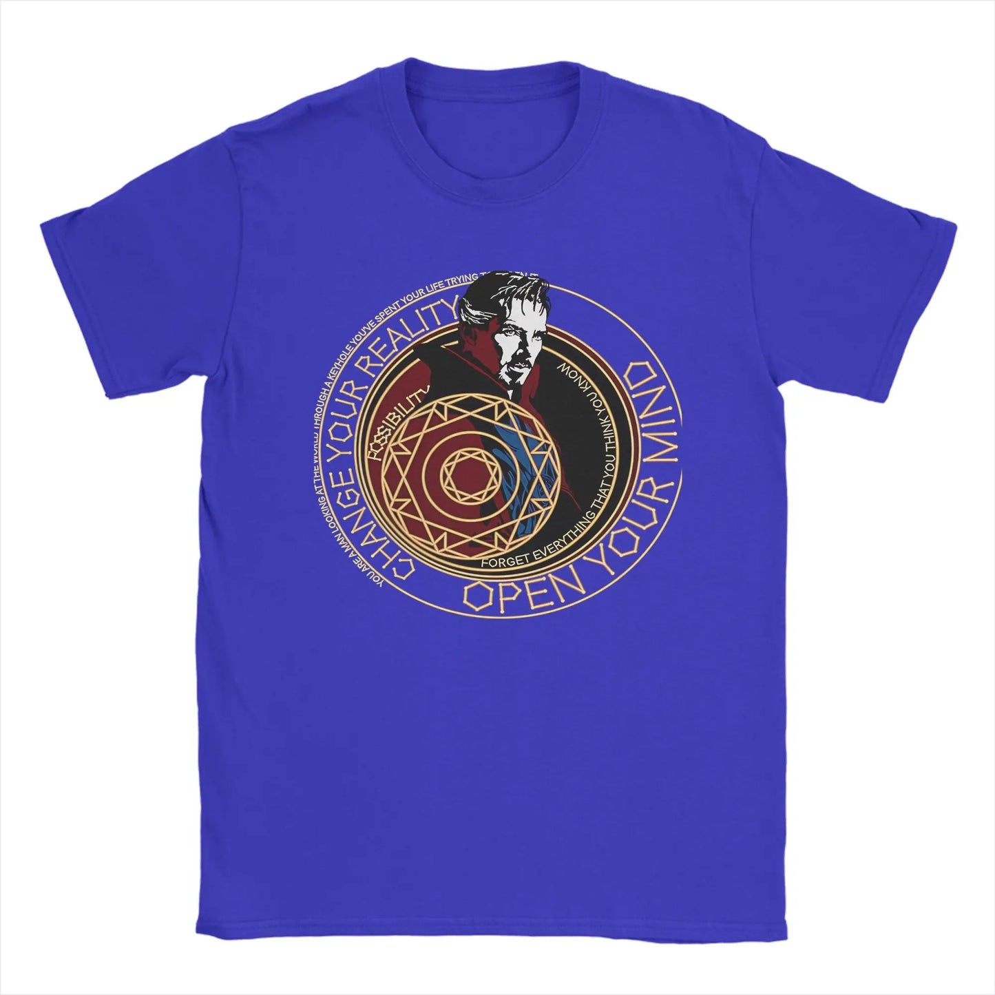 T-Shirt Doctor Strange - Cercle Mystique Change Your Reality Homme