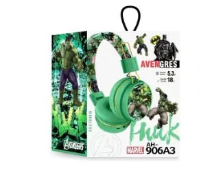 Casque Bluetooth Avengers Hulk - Vert Camouflage