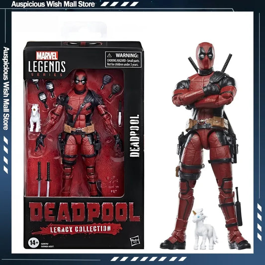 Figurine Hasbro Marvel Legends Deadpool - Legacy Collection avec Licorne