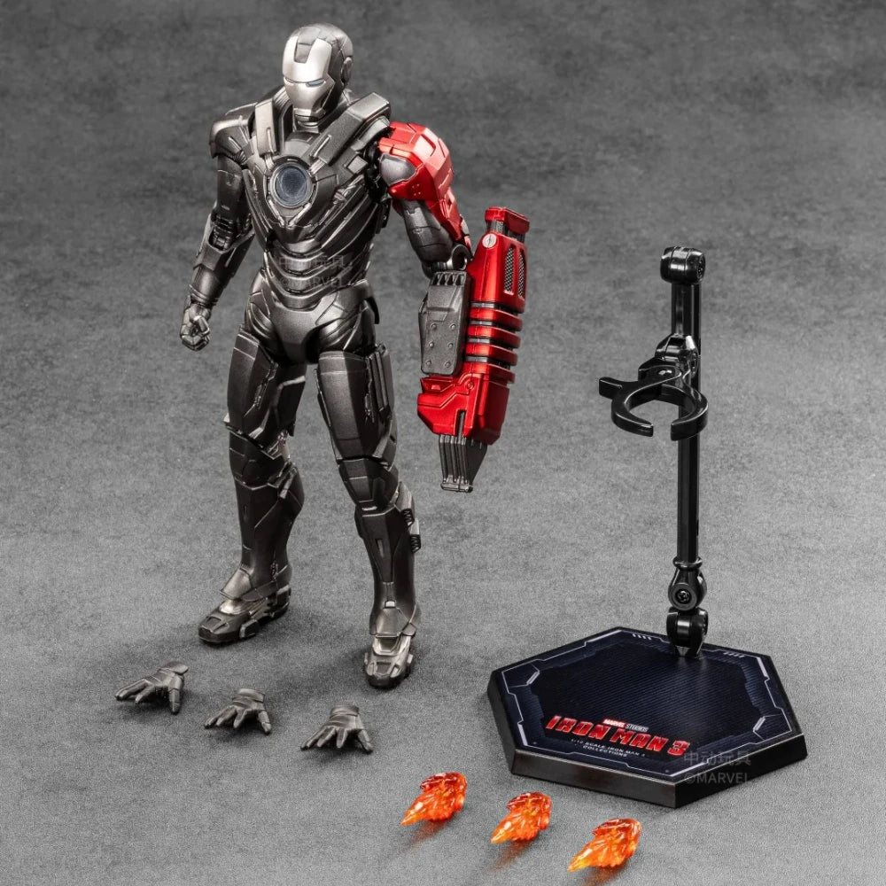 Figurine ZD Toys Iron Man MK18 - Tony Stark Action Figure