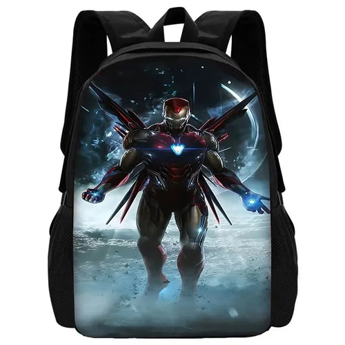 Sac à Dos Avengers Iron Man - Ailes Déployées Fond Enneigé