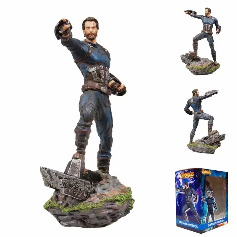 Figurine Avengers Captain America - Steve Rogers Boucliers Wakandiens