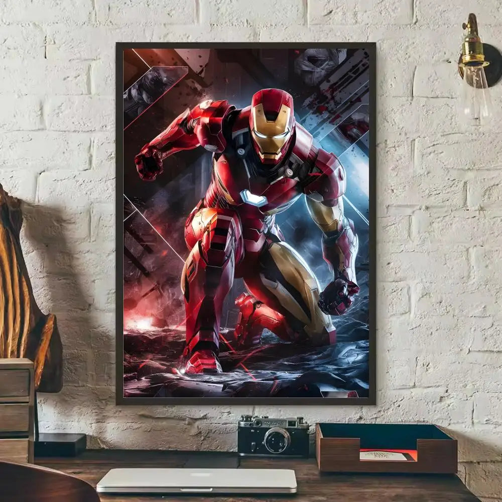 Sticker Iron Man - Sortie du Feu