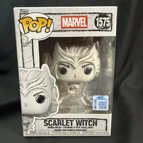 Figurine Funko Pop Avengers Scarlet Witch - Sketch Blanc #1575