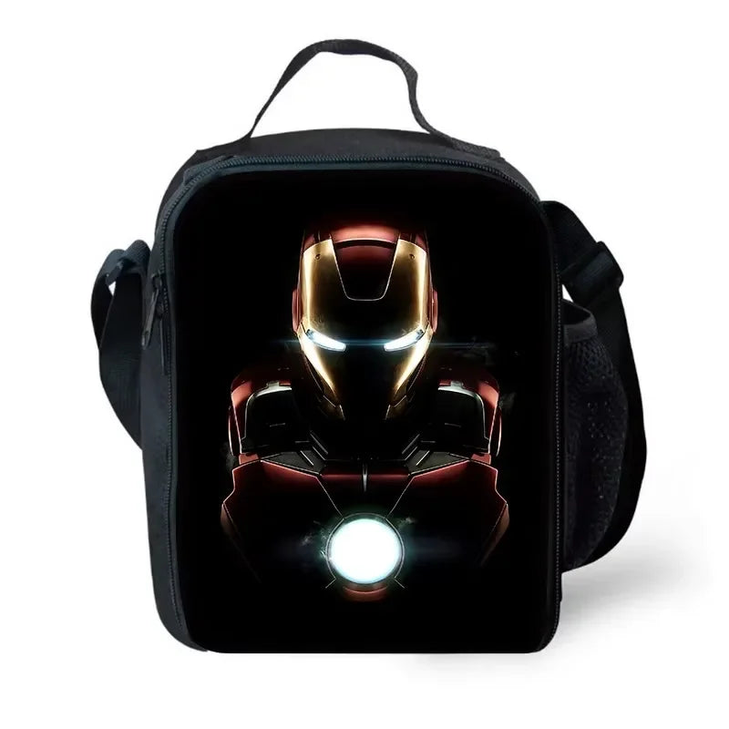 Sac Repas Avengers Iron Man - Casque Doré Buste