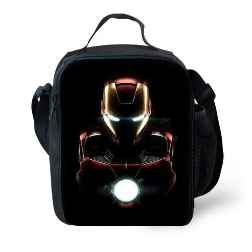 Sac Repas Avengers Iron Man - Casque Doré Buste