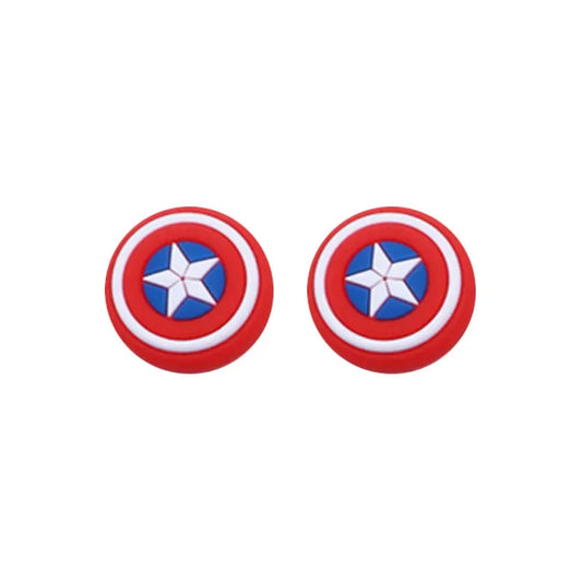 Grip Manette Captain America - Bouclier Rouge & Bleu