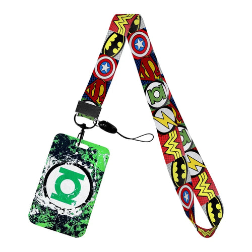 Porte-Badge Green Lantern - Logo Éclaboussure Verte
