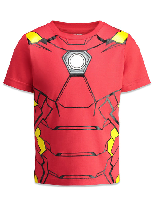 T-Shirt Enfant Avengers Iron Man - Superhero Rouge
