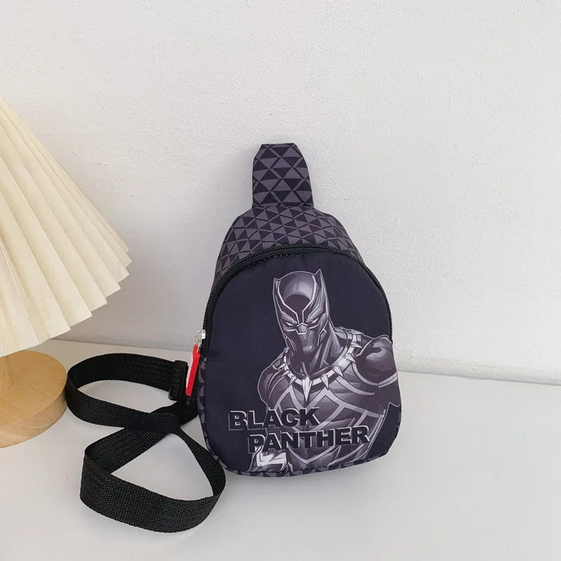 Sac Avengers - Sac Poitrine Noir Enfant