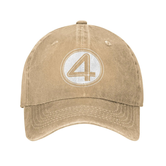Casquette Fantastic Four - Denim Délavé Kaki