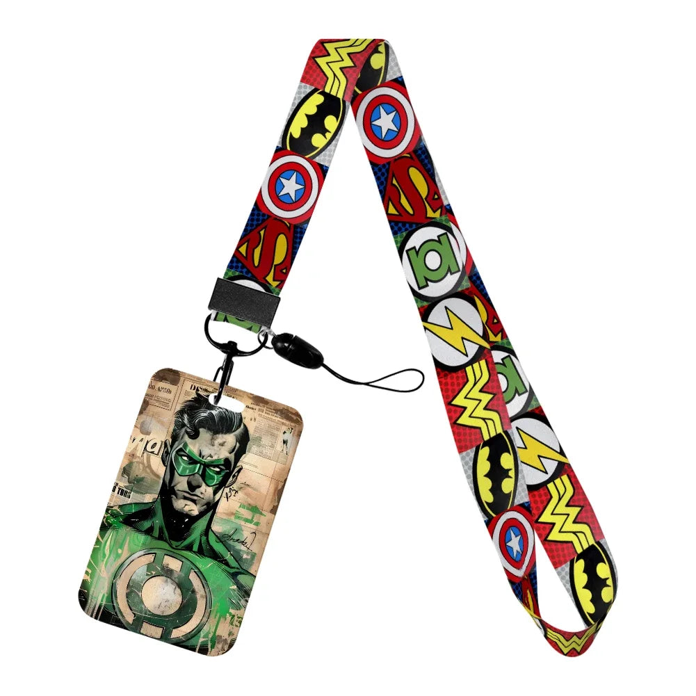 Porte-Badge Green Lantern - Portrait Vintage