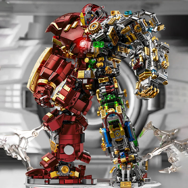 Figurine Briques Avengers Iron Man Buster - Construction 2776 Pièces