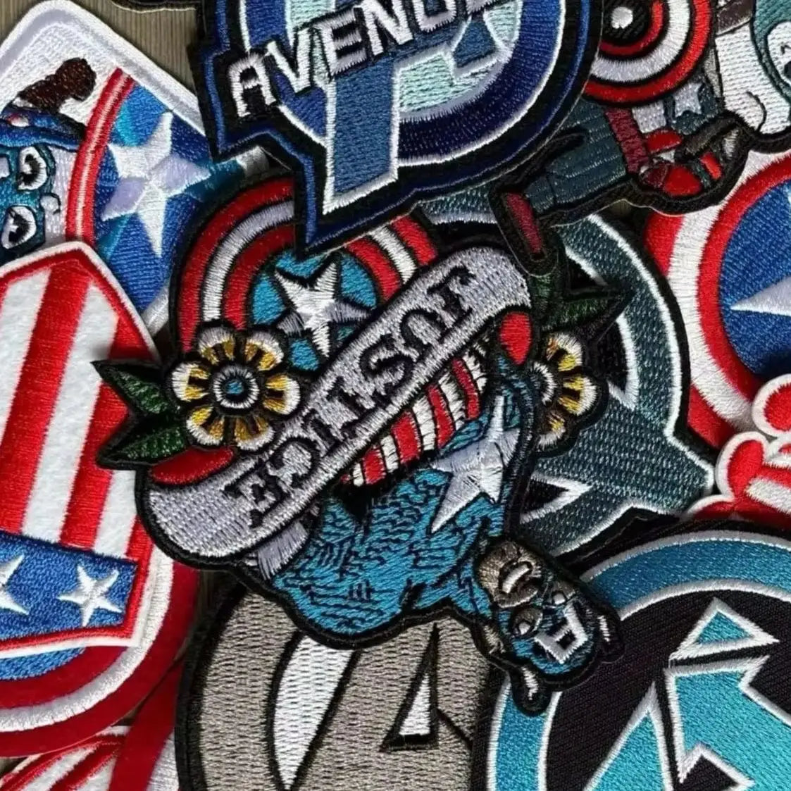 Patch Avengers Thor - Casque Cartoon Brodé