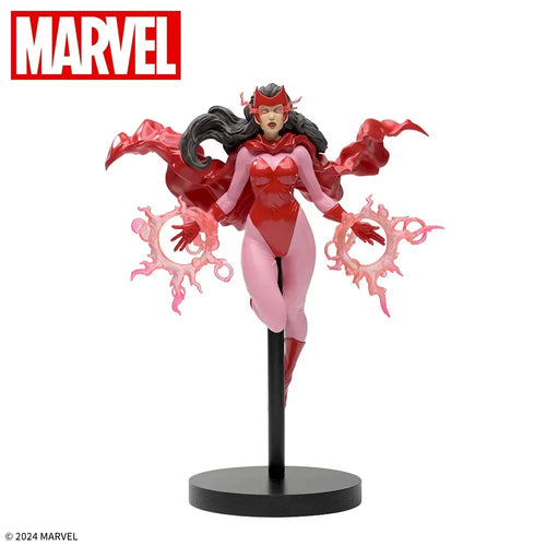 Figurine SEGA Scarlet Witch - Sorcière Écarlate sur Socle