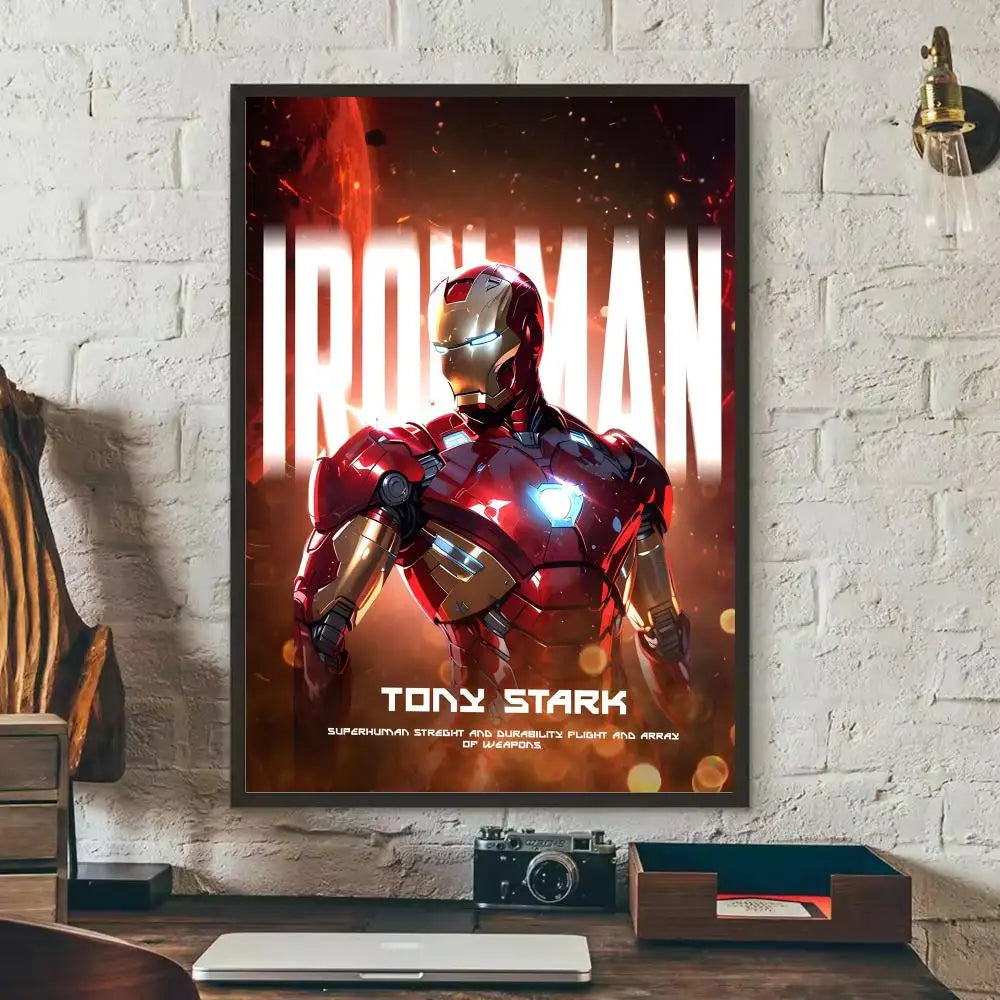 Sticker Iron Man - Prêt au Combat