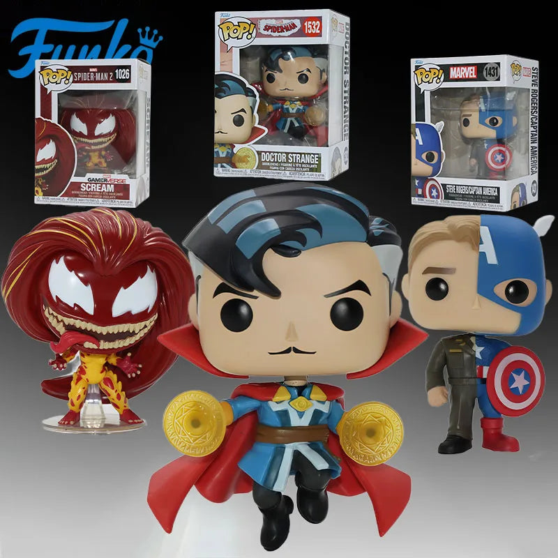 Figurine Funko Pop Marvel Scream - Symbiote Rouge Jaune #1026