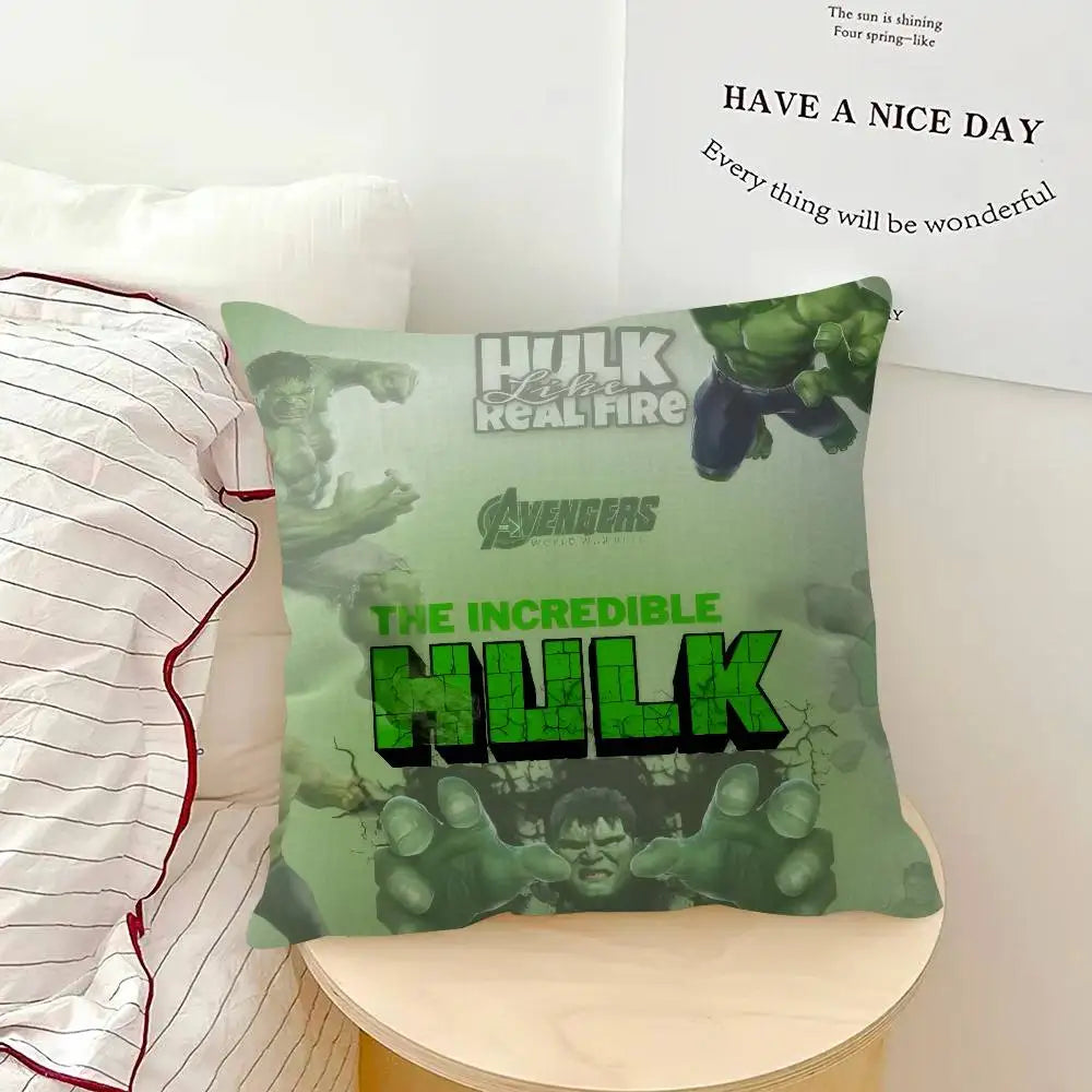 Housse de Coussin Hulk - Poing Lumineux Avengers