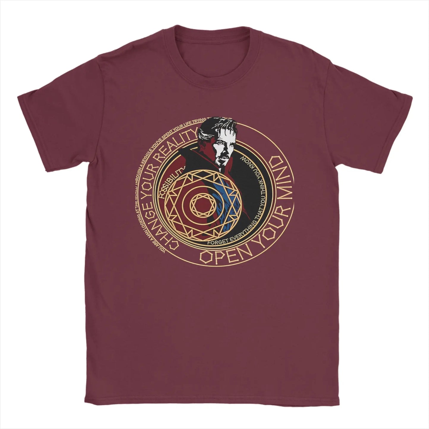 T-Shirt Doctor Strange - Cercle Mystique Change Your Reality Homme
