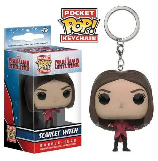 Porte-clés Funko Pop Avengers Scarlet Witch - Civil War