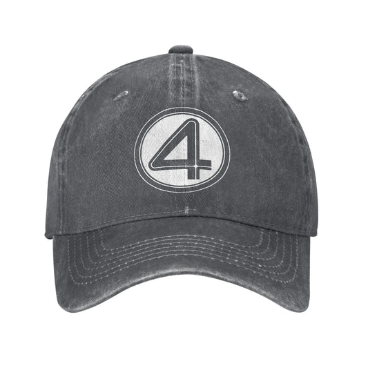 Casquette Fantastic Four - Denim Délavé Gris Foncé
